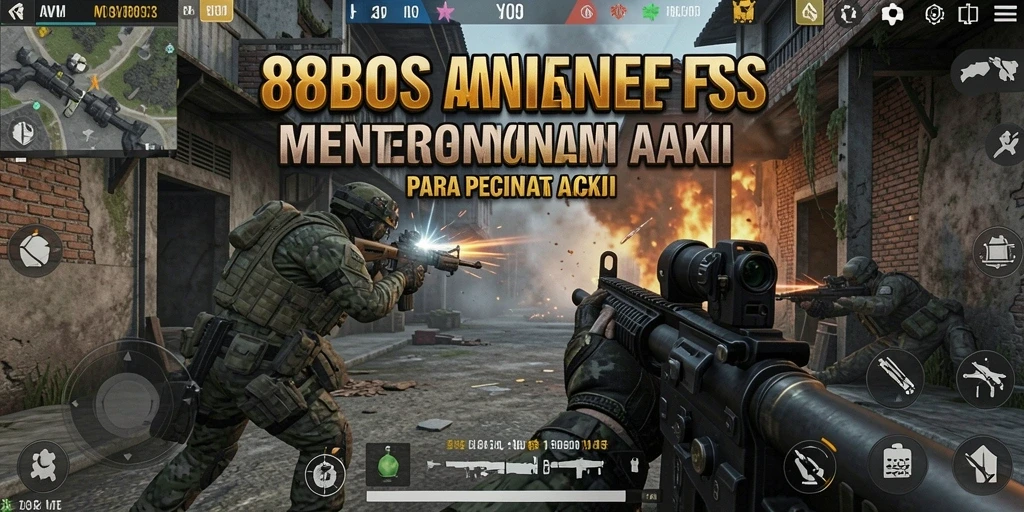 Screenshot menampilkan gameplay seru dan grafis menakjubkan dari 88BOS.