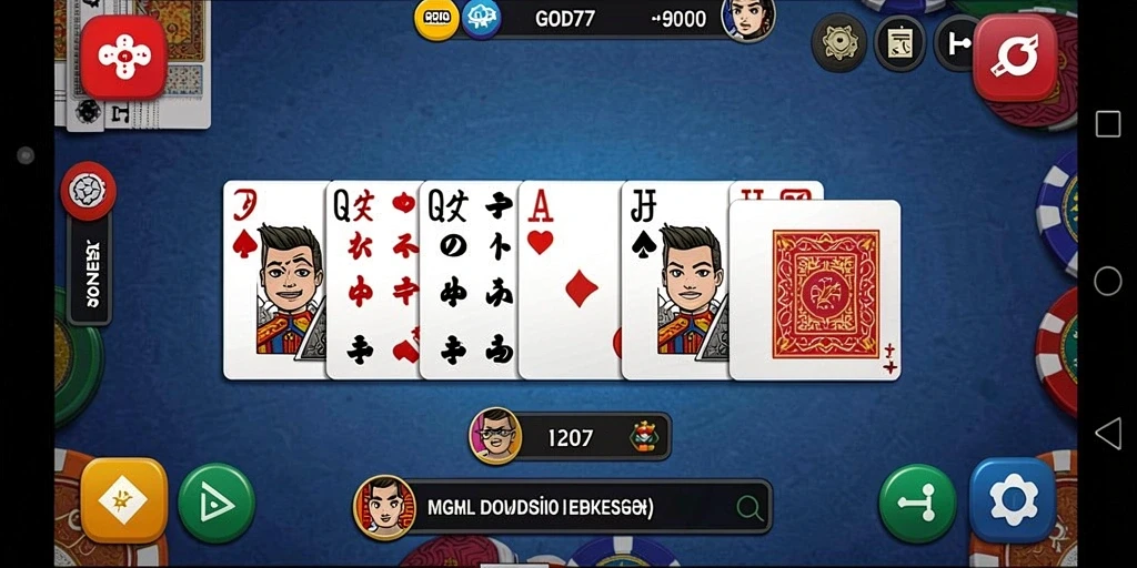 Tampilan gameplay Domino yang menarik dan interaktif.