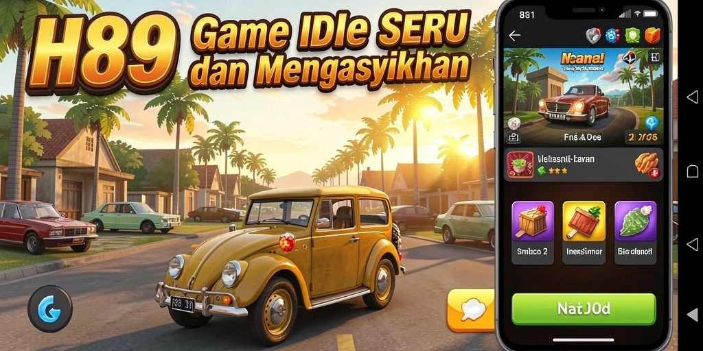 Tampilan gameplay H89 yang menarik dan penuh warna.