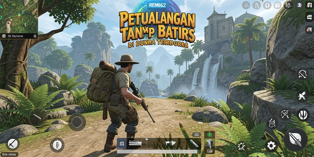 Tampilan gameplay <strong>REMI62</strong> yang penuh aksi dan eksplorasi.