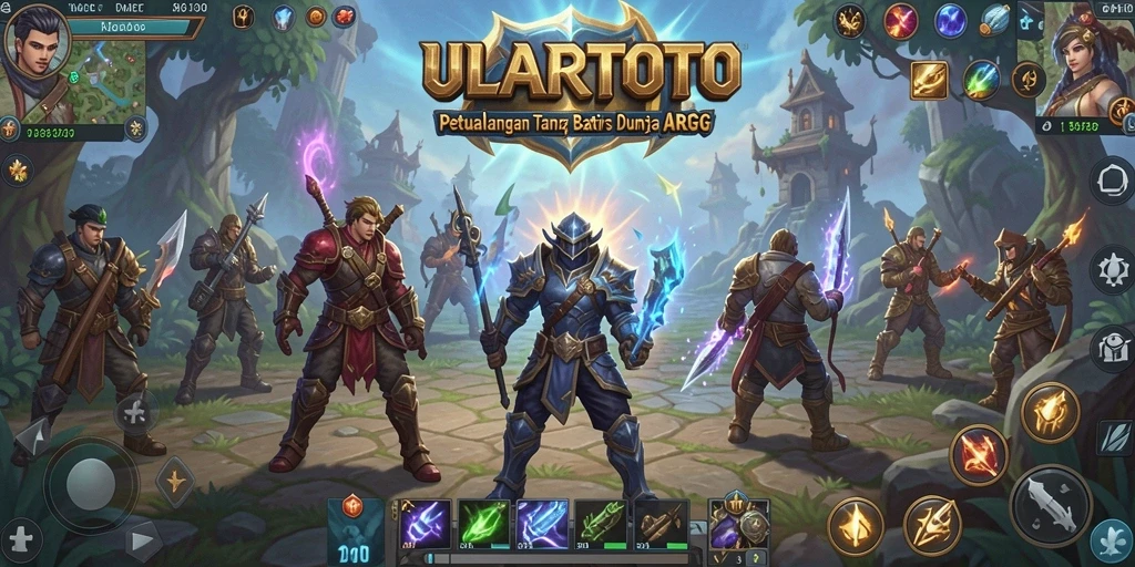 Screenshot gameplay ULARTOTO yang menampilkan petualangan seru.